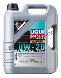 Liqui Moly Special Tec V 0W-20 5L (20632) + štítek