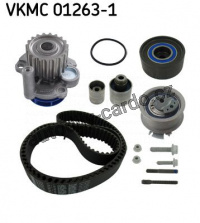 Sada rozvodového řemene s vodní pumpou SKF  VKMC01263-1