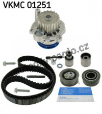 Sada rozvodového řemene s vodní pumpou SKF VKMC01251