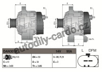Alternátor DENSO DAN3019