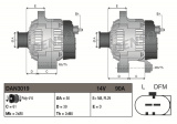 Alternátor DENSO DAN3019
