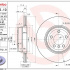Brzdový kotouč BREMBO 09.A712.10 - BMW