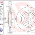 Brzdový kotouč BREMBO 09.A508.11 - CADILLAC, CHEVROLET