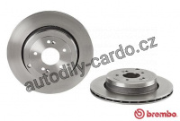Brzdový kotouč BREMBO 09.A555.10 - HYUNDAI