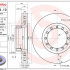 Brzdový kotouč BREMBO 09.6739.10 - IVECO