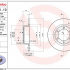 Brzdový kotouč BREMBO 08.1741.10 - CITROËN