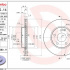 Brzdový kotouč BREMBO 09.8680.14 - MERCEDES-BENZ