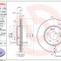 Brzdový kotouč BREMBO 09.8411.10 - MERCEDES-BENZ