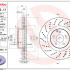 Brzdový kotouč BREMBO 09.C943.11 - MERCEDES-BENZ