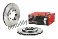 Brzdový kotouč BREMBO 09.5255.10 - NISSAN
