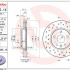 Brzdový kotouč BREMBO 09.B355.1X - CHEVROLET, OPEL