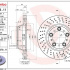 Brzdový kotouč BREMBO 09.C878.11 - PORSCHE