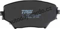 Sada brzdových destiček TRW GDB3251 - TOYOTA RAV-4