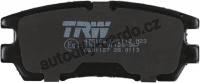 Sada brzdových destiček TRW GDB1127 - MITSUBISHI PAJERO