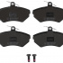 Sada brzdových destiček TRW GDB1437 - VW GOLF, LUPO, POLO, SEAT IBIZA, CORDOBA
