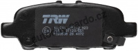 Sada brzdových destiček TRW GDB3508