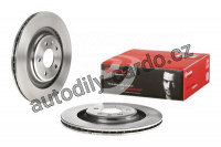 Brzdový kotouč BREMBO 09.B040.10 - AUDI