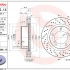Brzdový kotouč BREMBO 09.A966.1X - TOYOTA