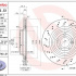 Brzdový kotouč BREMBO 09.B743.51 - MERCEDES-BENZ