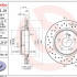 Brzdový kotouč BREMBO 09.A742.31 - MERCEDES-BENZ