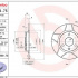 Brzdový kotouč BREMBO MAX 08.4929.75 - CITROËN, PEUGEOT