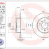 Brzdový kotouč BREMBO 08.6704.10 - RENAULT