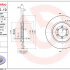Brzdový kotouč BREMBO 08.3910.10 - ALFA ROMEO