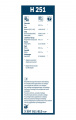 List stěrače BOSCH (BO 3397011813) - 250mm