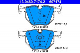 Sada brzdových destiček ATE 13.0460-7174 (AT 607174) - BMW