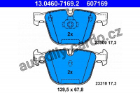 Sada brzdových destiček ATE 13.0460-7169 (AT 607169) - BMW