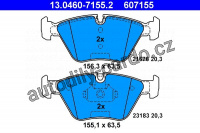 Sada brzdových destiček ATE 13.0460-7155 (AT 607155) - BMW