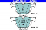 Sada brzdových destiček ATE Ceramic 13.0470-7225 (AT LD7225) - BMW