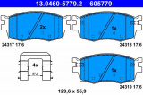 Sada brzdových destiček ATE 13.0460-5779 (AT 605779)