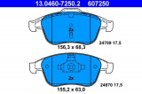Sada brzdových destiček ATE 13.0460-7250 (AT 607250) - RENAULT