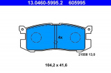 Sada brzdových destiček ATE 13.0460-5995 (AT 605995) - MAZDA