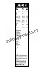 Stěrač BOSCH Aerotwin (BO 3397008842) - 550mm