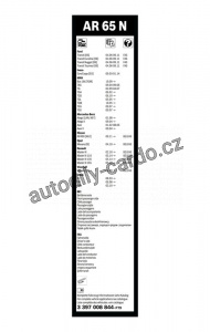 Stěrač BOSCH Aerotwin (BO 3397008844) - 650mm