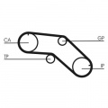 Sada rozvodového řemene CONTINENTAL CTAM CT1005K1