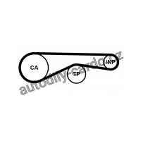 Rozvodový řemen CONTINENTAL CTAM CT1194