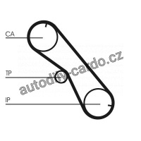 Sada rozvodového řemene CONTINENTAL CTAM CT1089K1