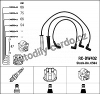 Sada kabelů pro zapalování NGK RC-DW402 - DAEWOO