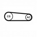 Sada drážkového řemene CONTINENTAL CTAM 4PK917 ELAST T1