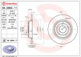 Brzdový kotouč BREMBO 08.D864.11