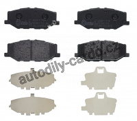 Sada brzdových destiček BREMBO P79040