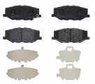 Sada brzdových destiček BREMBO P79040