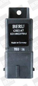 Řídící jednotka, doba žhavení BERU (BE GSE147)