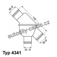 Termostat WAHLER 4341.80 (WH 4341.80)