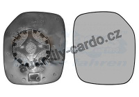Sklo do zrcátka, vnější zrcátko VAN WEZEL (0903832)
