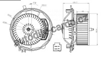 Elektromotor, vnitřní ventilátor NRF 34283