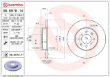 Brzdový kotouč BREMBO 08.6918.14 - ROVER